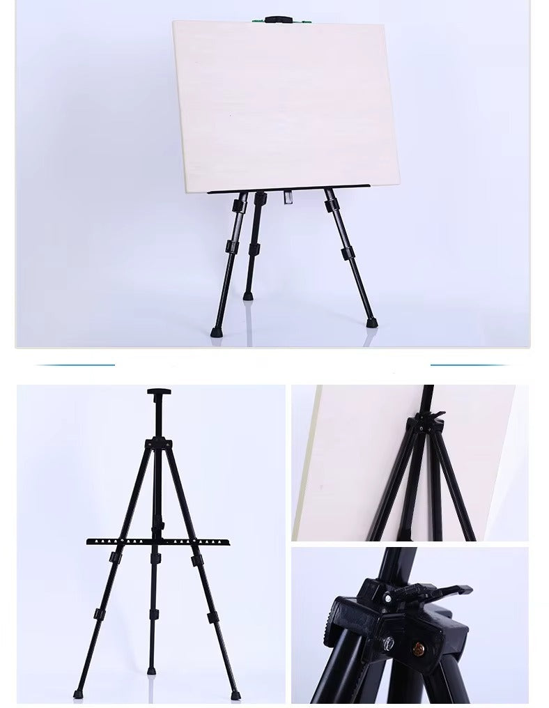 Quick-Fold Tripod Art Easel - Adjustable Drawing Stand