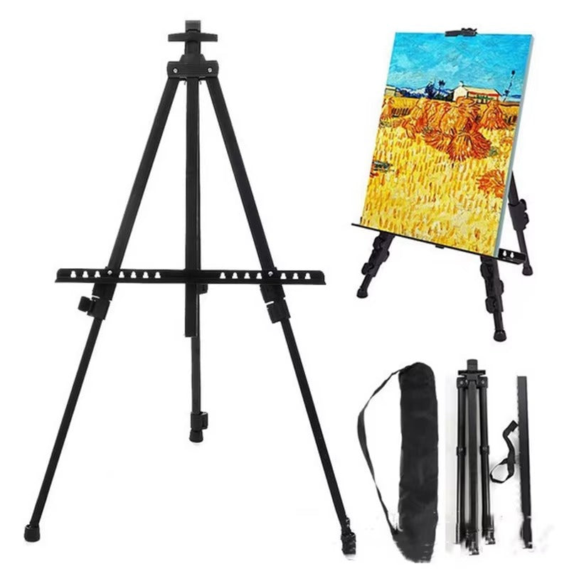 Quick-Fold Tripod Art Easel - Adjustable Drawing Stand